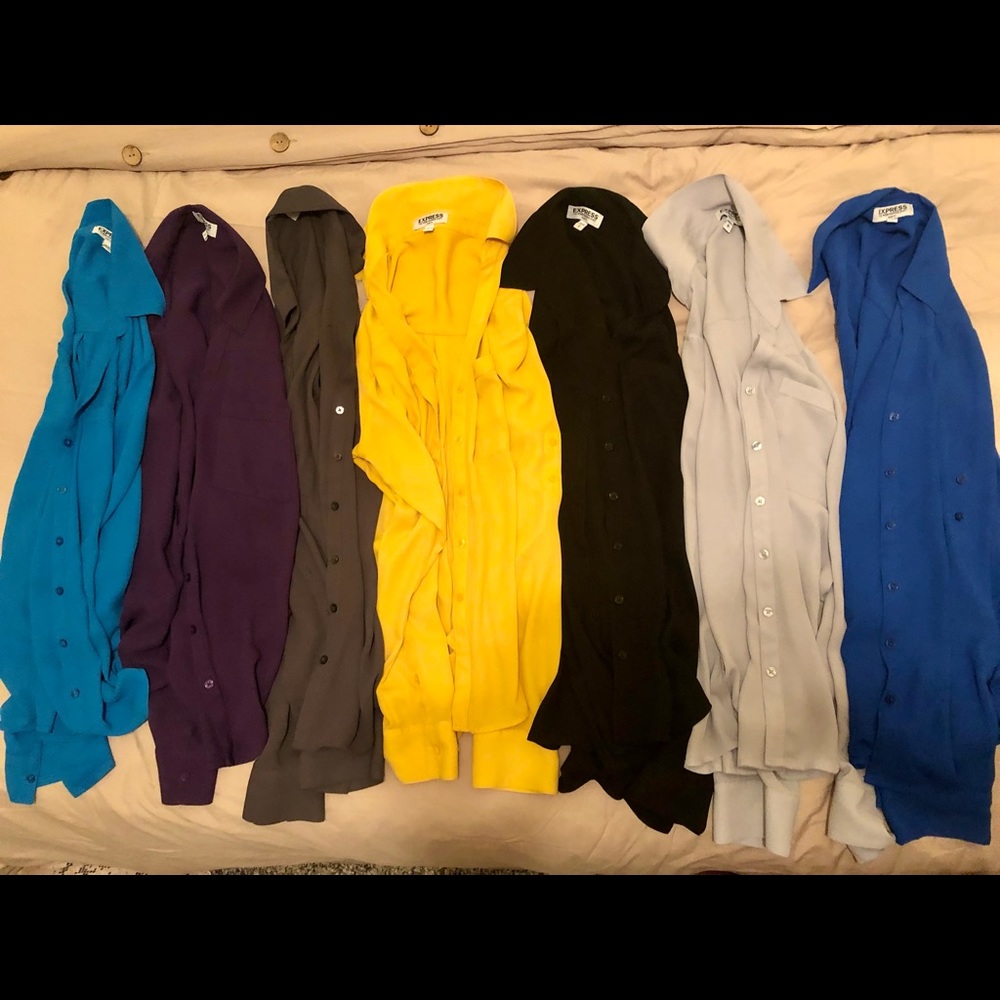 SZ small express slim fit portofino shirts